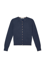 MALI'PARMI cardigan con bottoni Blu