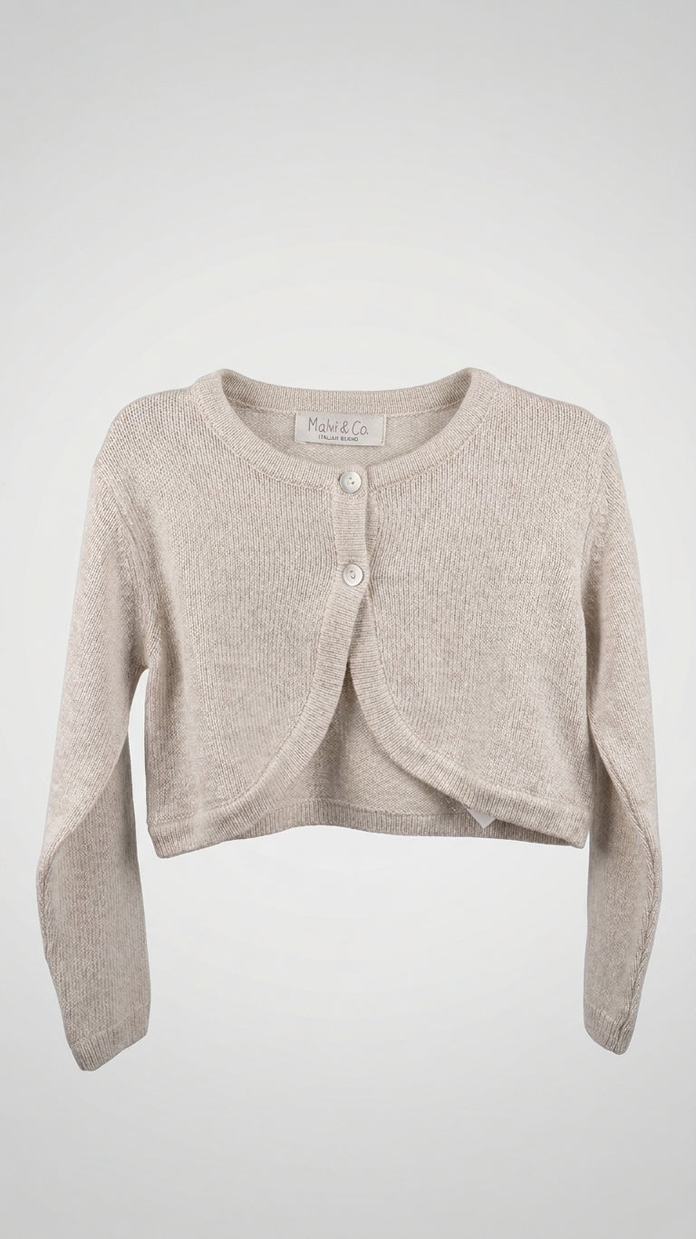 cardigan malvi & co F26M001BLLL 0707 MALVI & CO 