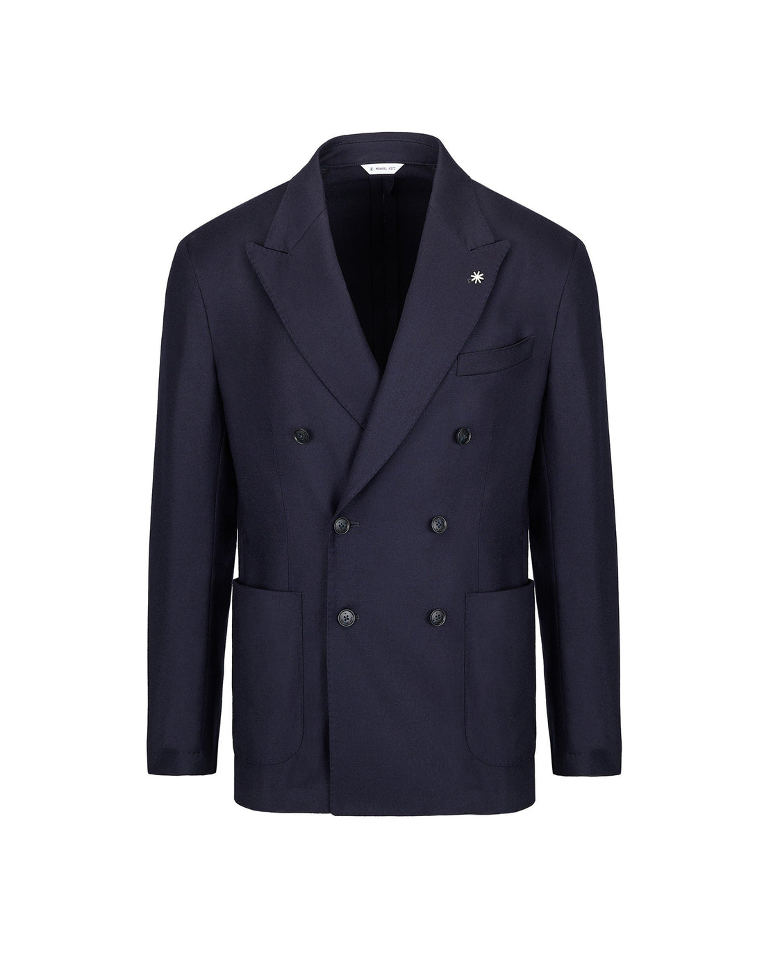 giacca nuvola doppipetto flanella di lana 4132G2738 260501 89 MANUEL RITZ 