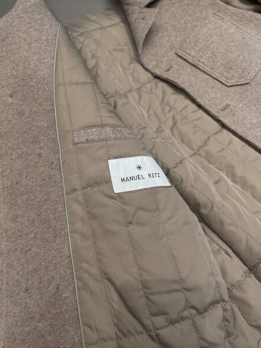 cappotto in misto lana 4132H8406C 263743 23 MANUEL RITZ 