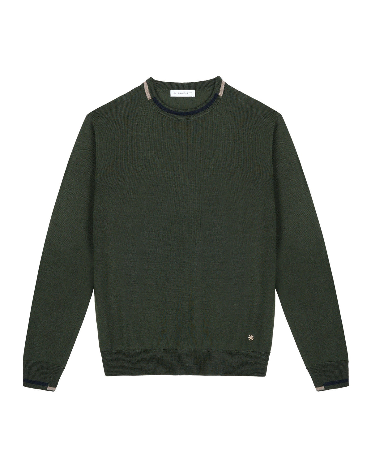 maglia con dettagli collo 4132M503 263826 39 MANUEL RITZ 