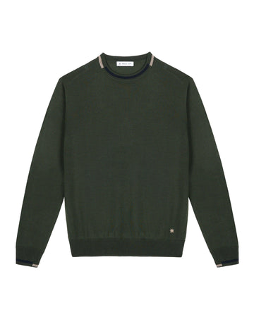 maglia con dettagli collo 4132M503 263826 39 MANUEL RITZ 