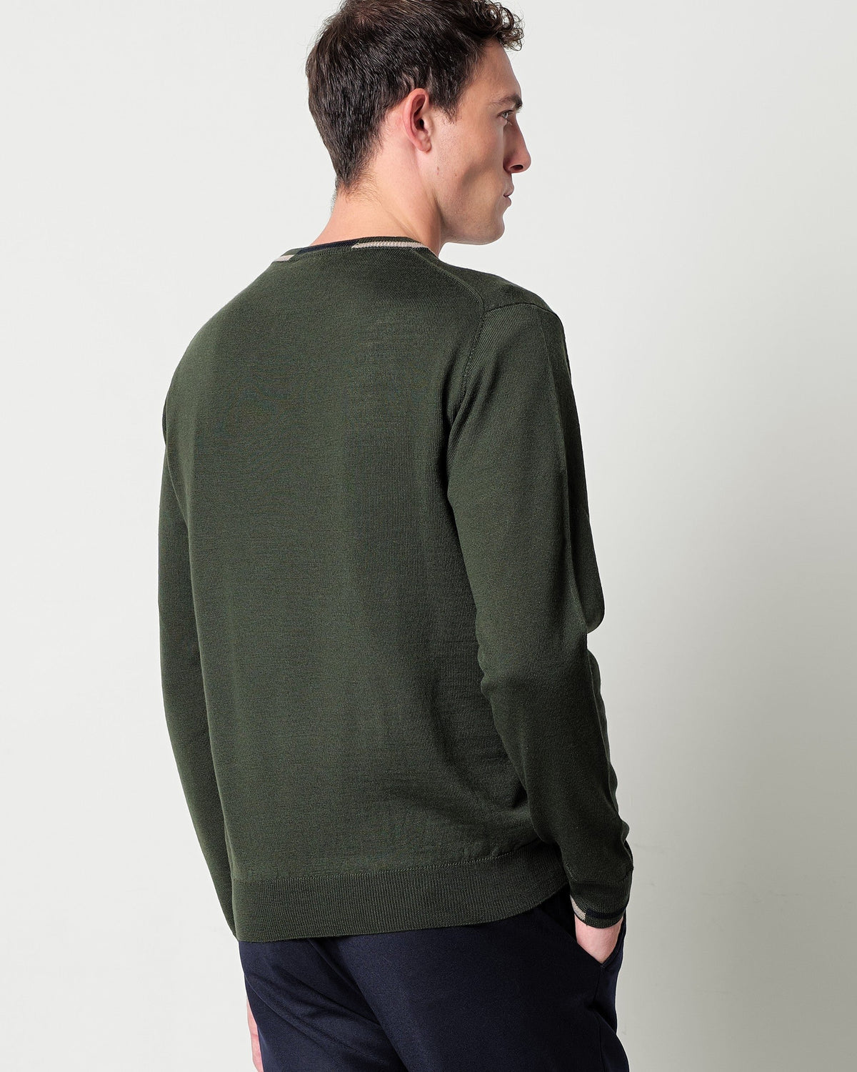 maglia con dettagli collo 4132M503 263826 39 MANUEL RITZ 