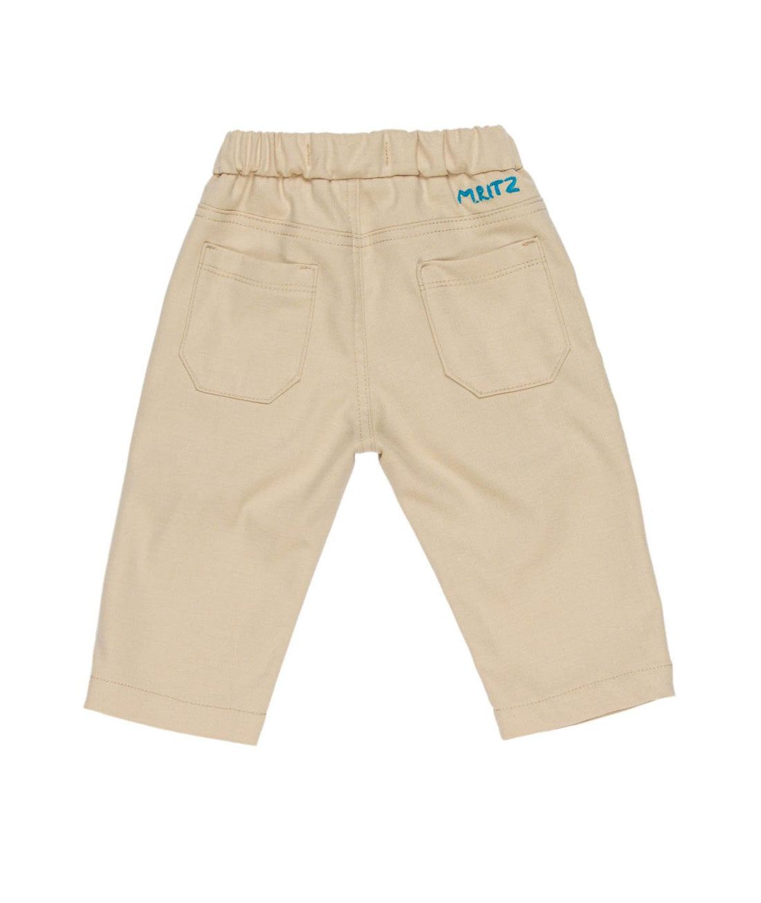 Pantalone manuel ritz elasticizzato MR4514 BEIGE MANUEL RITZ KIDS 