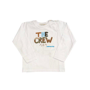 t-shirt con logo MR4521 BIANCO MANUEL RITZ KIDS 