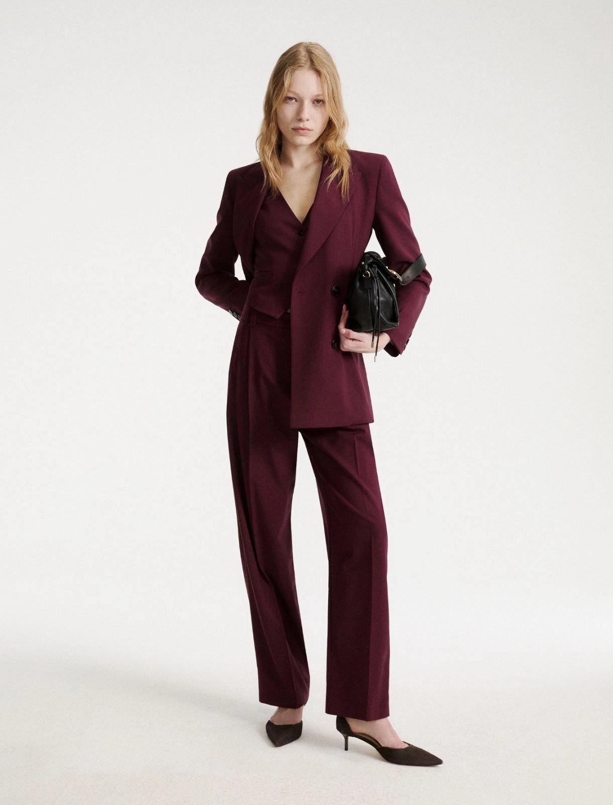 gilet in lana stretch MLLBOSSO 003 MARella 