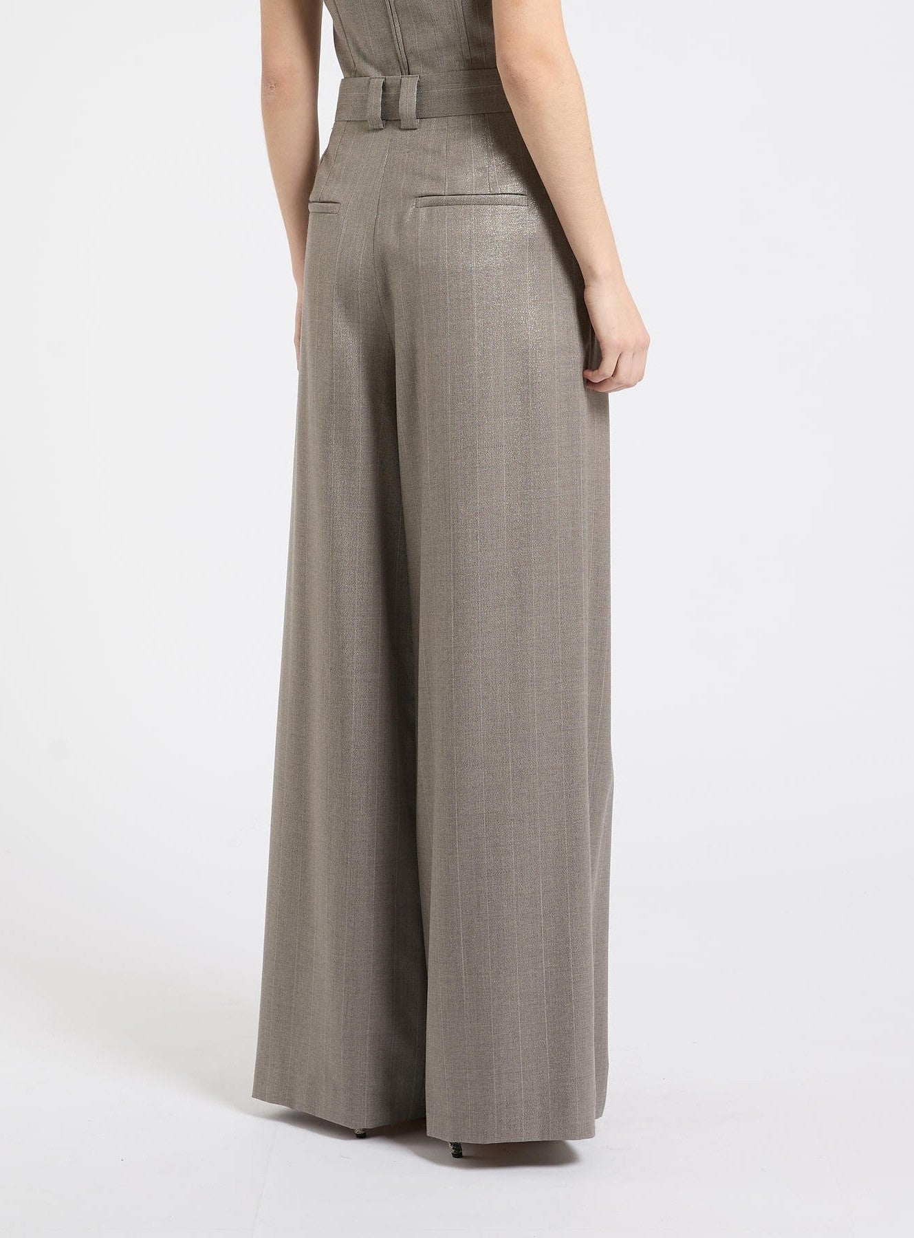 pantalone in lana shiny MLLCACHI 001 MARella 