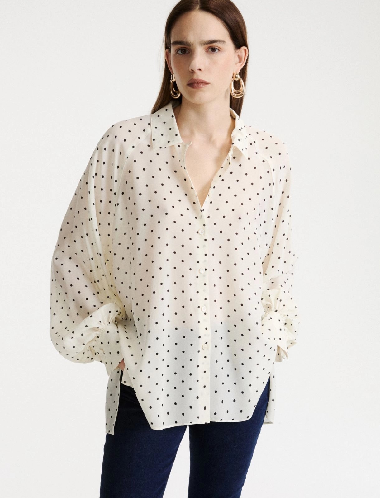 camicia in pura seta MLLCOLLE 001 MARella 
