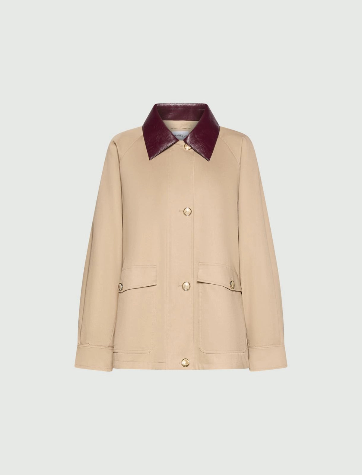 giaccone in gabardina stretch MLLEDITTO 001 MARella 