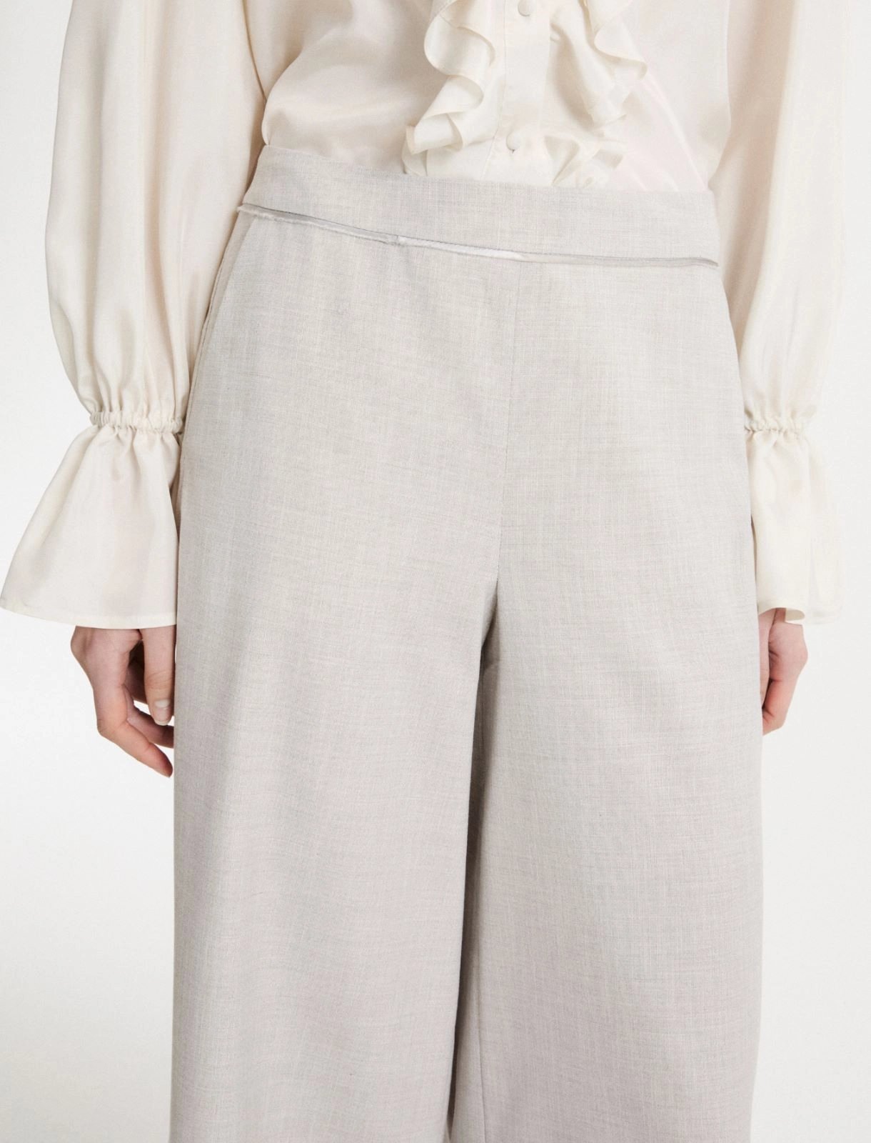 pantalone wide leg MLLPAUSA 001 MARella 