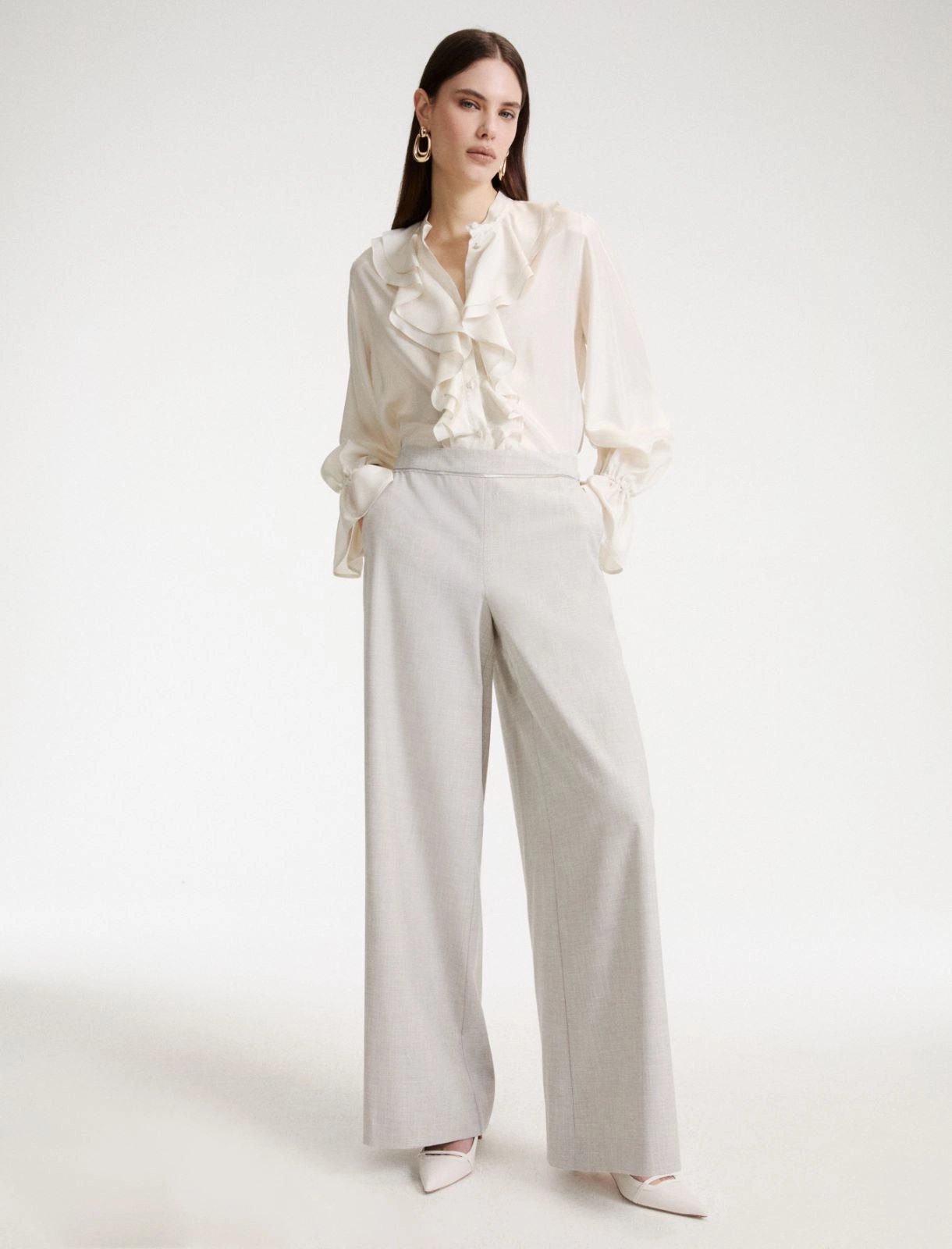 pantalone wide leg MLLPAUSA 001 MARella 