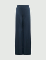 MARella pantalone in satin Blu