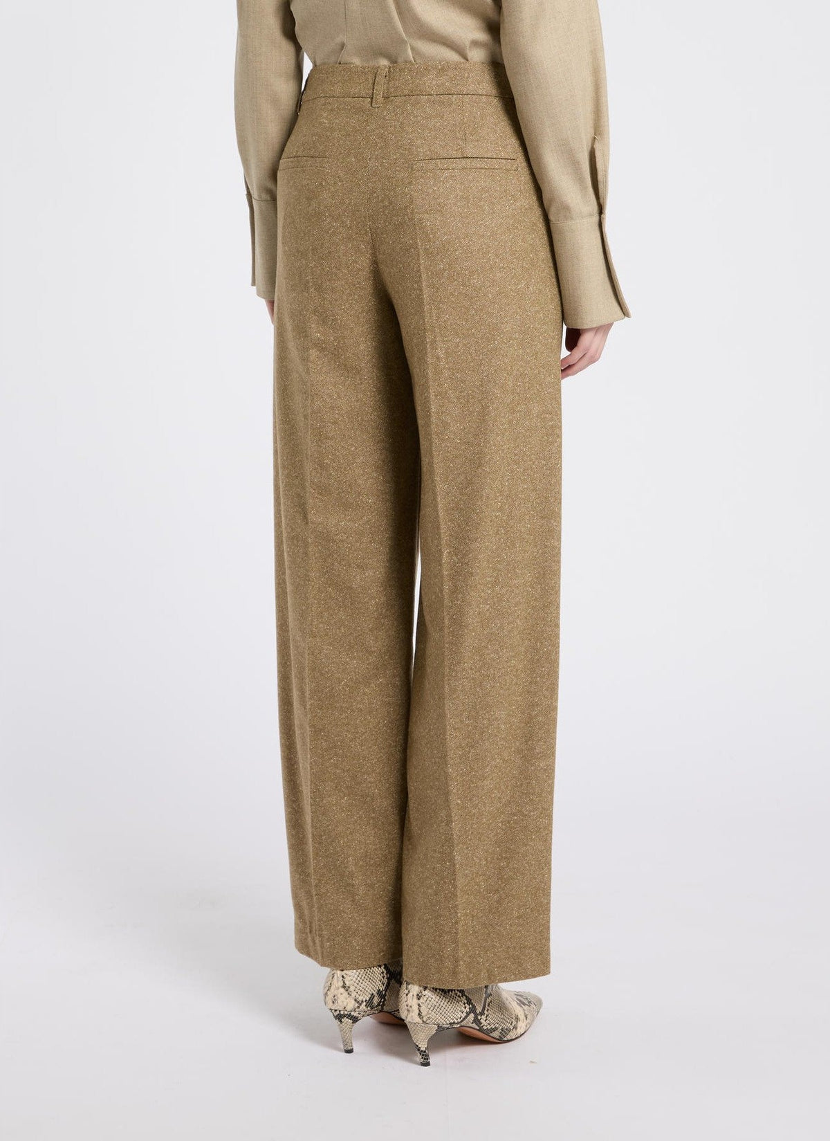 pantalone in lana e seta MLLPOGGIO 002 MARella 