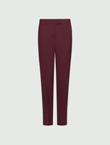 MARella pantalone a sigaretta stretch Bordeaux