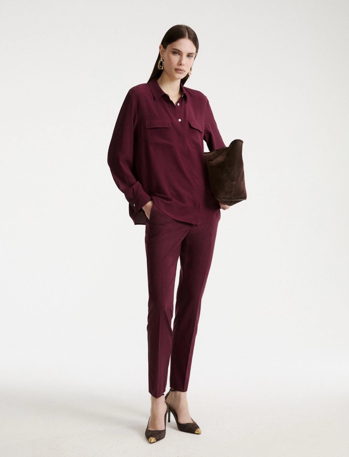 pantalone a sigaretta stretch MLLWHISKY 003 MARella 