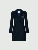 MARella abito doppiopetto in lana Blu