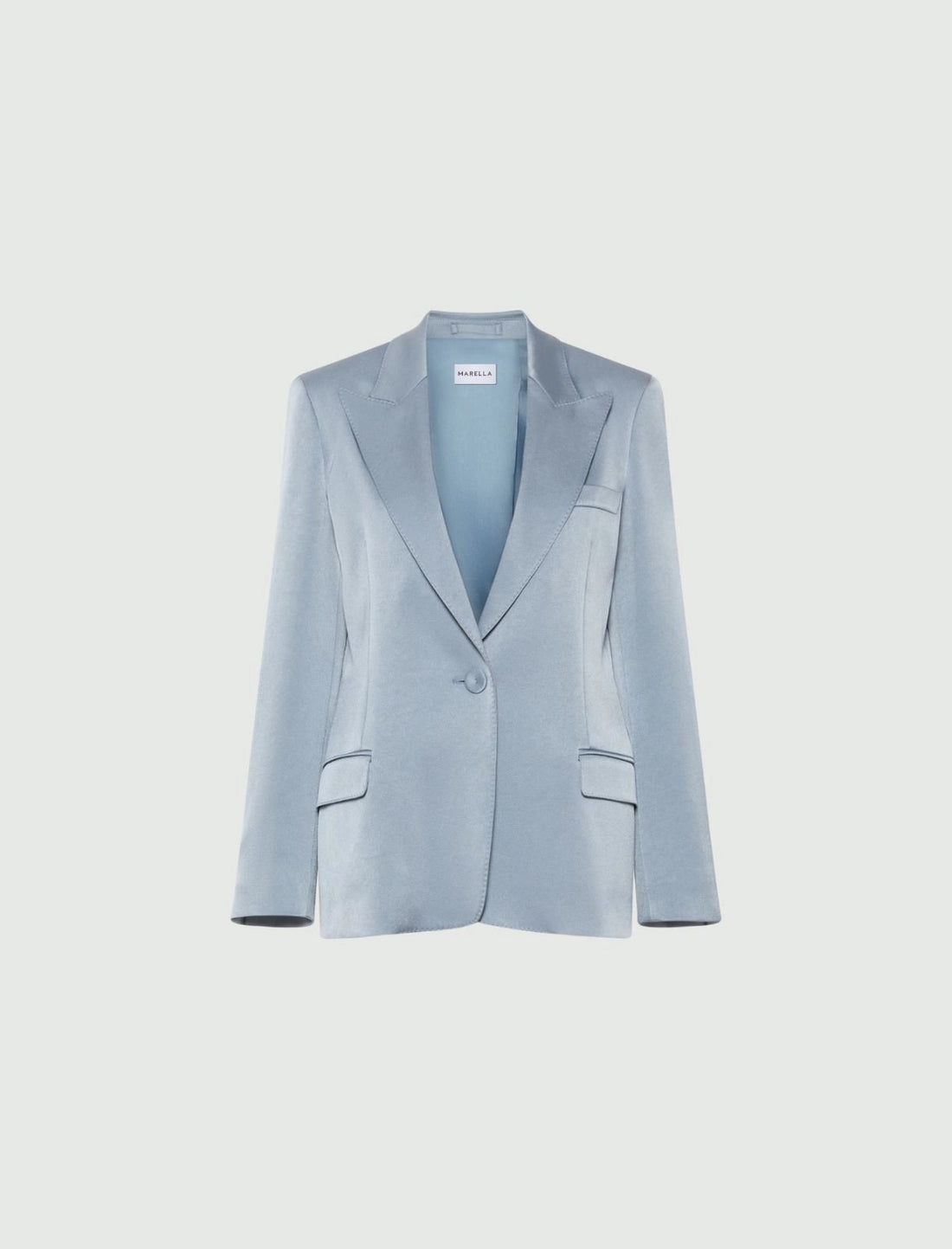 blazer monopetto in satin MLLZIMINO 002 MARella 