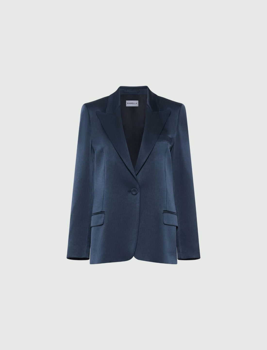 blazer monopetto in satin MLLZIMINO 003 MARella 