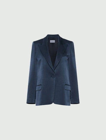 blazer monopetto in satin MLLZIMINO 003 MARella 