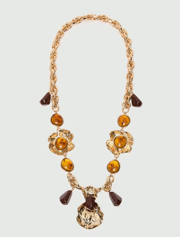 collana con dettagli in resina MLASUMERO 001 MARella ACCESSORI 