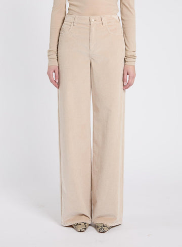 pantalone in velluto a coste MLLEFEBO 001 MARella MONOCHROME 