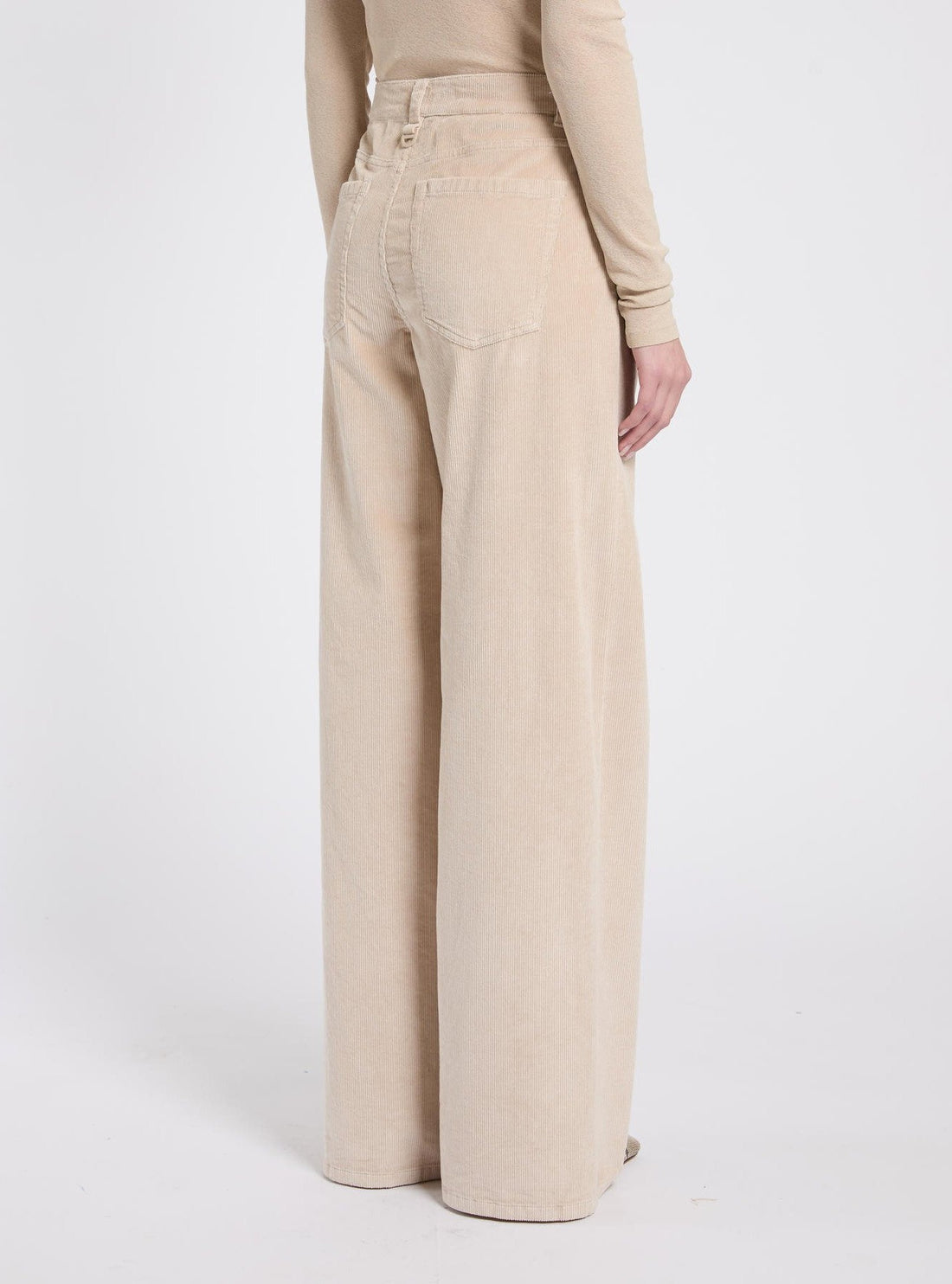 pantalone in velluto a coste MLLEFEBO 001 MARella MONOCHROME 