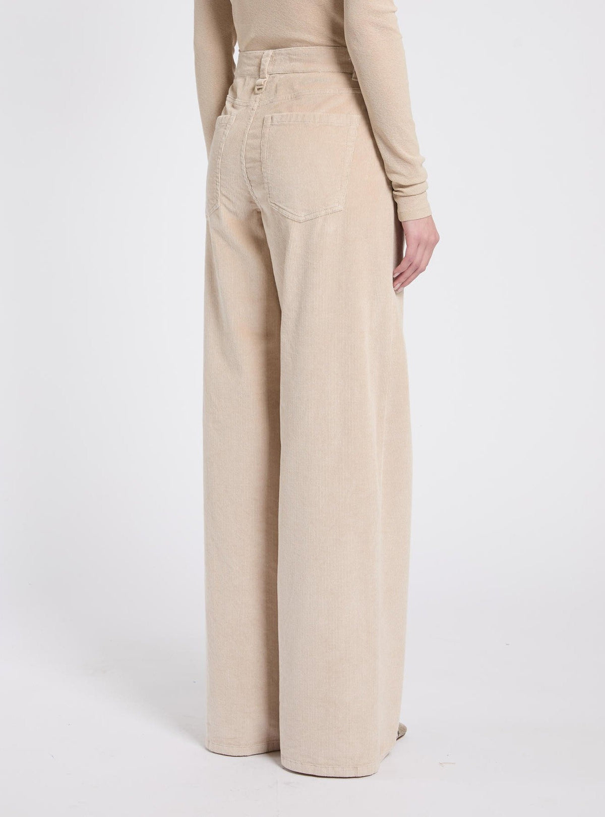pantalone in velluto a coste MLLEFEBO 001 MARella MONOCHROME 