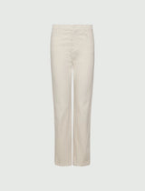 MARella MONOCHROME pantalone 5 tasche new flare Bianco
