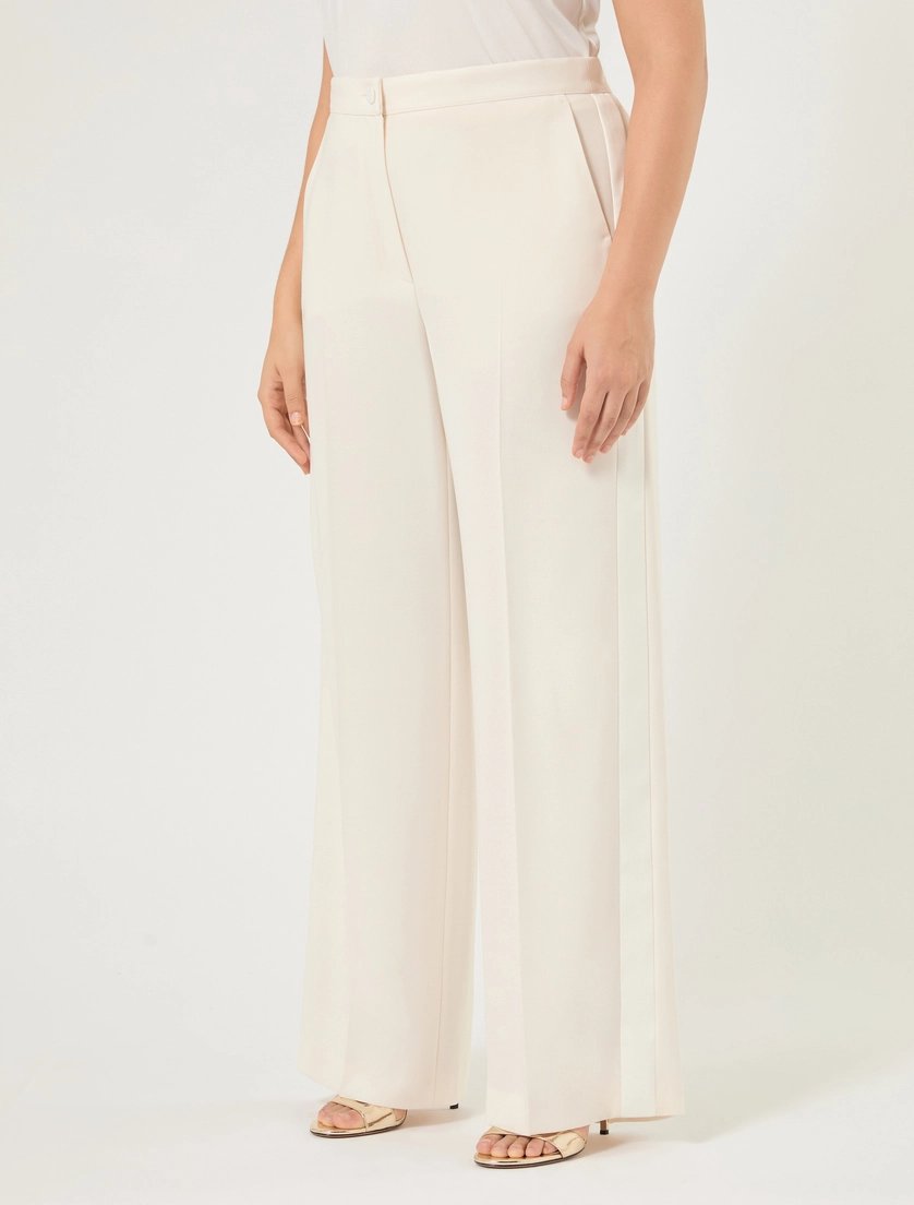 pantaloni in cady e raso MRECHARME 008 MARINA RINALDI 