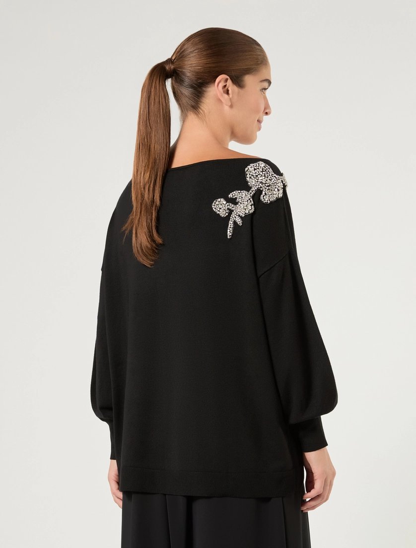 maglia con ricami MRELESENA 001 MARINA RINALDI 