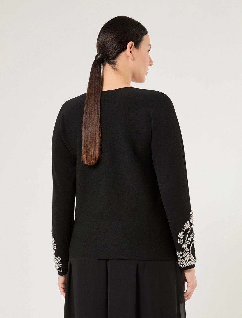 Maglia con ricamo MREMANTIDE 001 MARINA RINALDI 