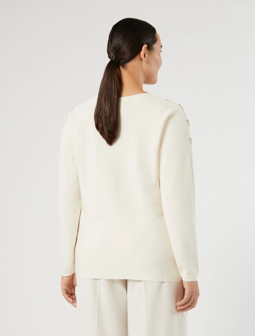 Maglia con ricamo MREMANTIDE 002 MARINA RINALDI 