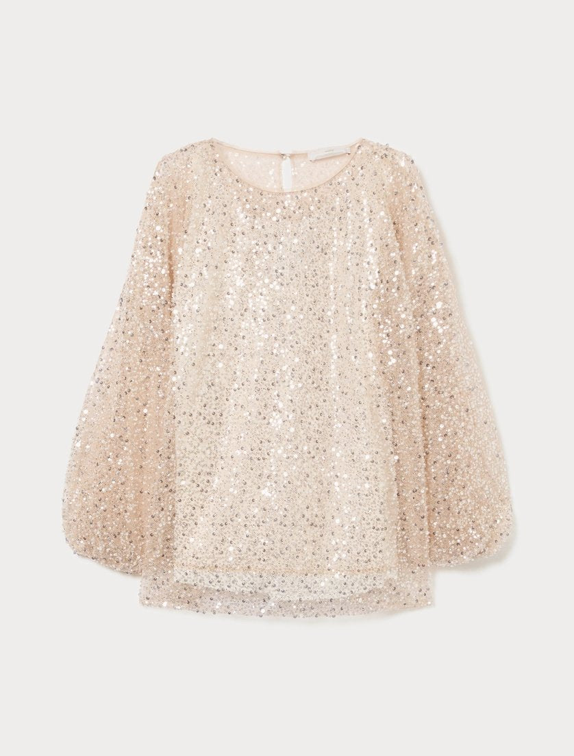 casacca in tulle ricamato MREMEDEOLA 001 MARINA RINALDI 