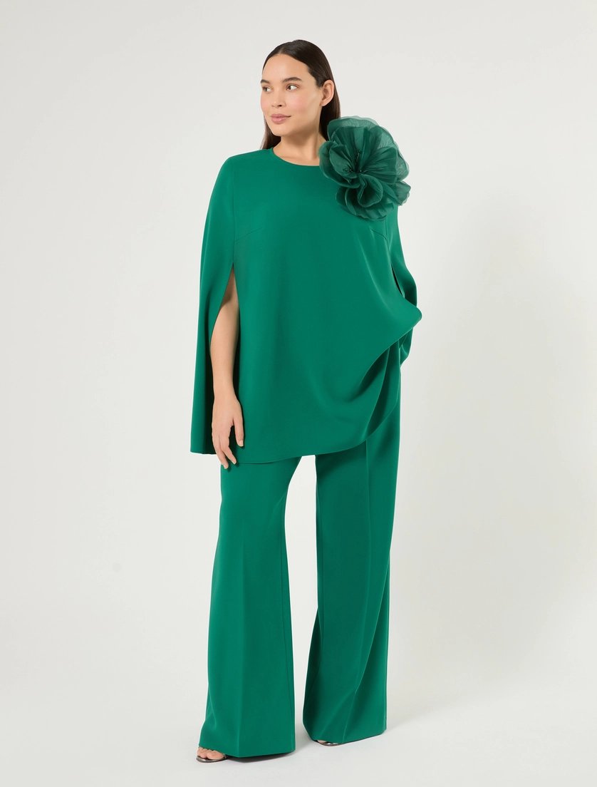 pantaloni flare in cady MREPONTILE 046 MARINA RINALDI 