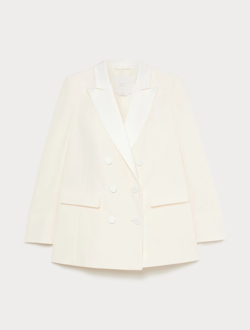 giacca blazer cady in raso MRESNOB 008 MARINA RINALDI 
