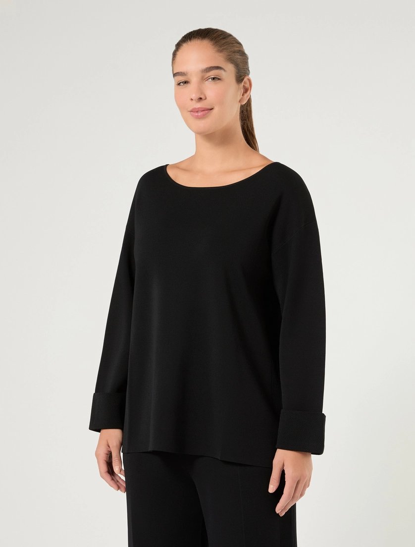 maglia con scollo a barchetta MRNFATE 001 MARINA RINALDI 