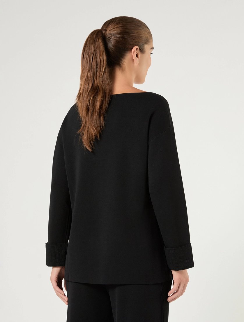 maglia con scollo a barchetta MRNFATE 001 MARINA RINALDI 