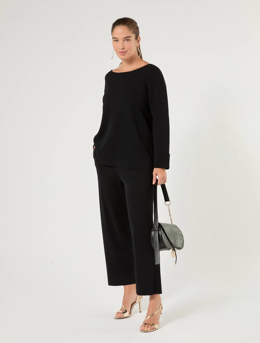 maglia con scollo a barchetta MRNFATE 001 MARINA RINALDI 