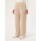 MARINA SPORT pantalone effetto ciniglia Beige