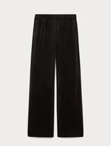 MARINA SPORT pantalone effetto ciniglia Nero