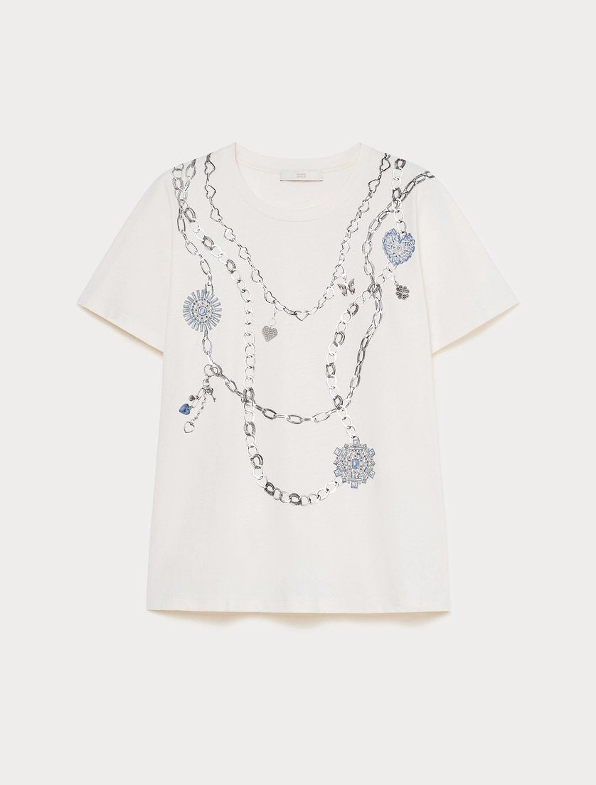t-shirt con strass MRSFIESTA 013 MARINA SPORT 