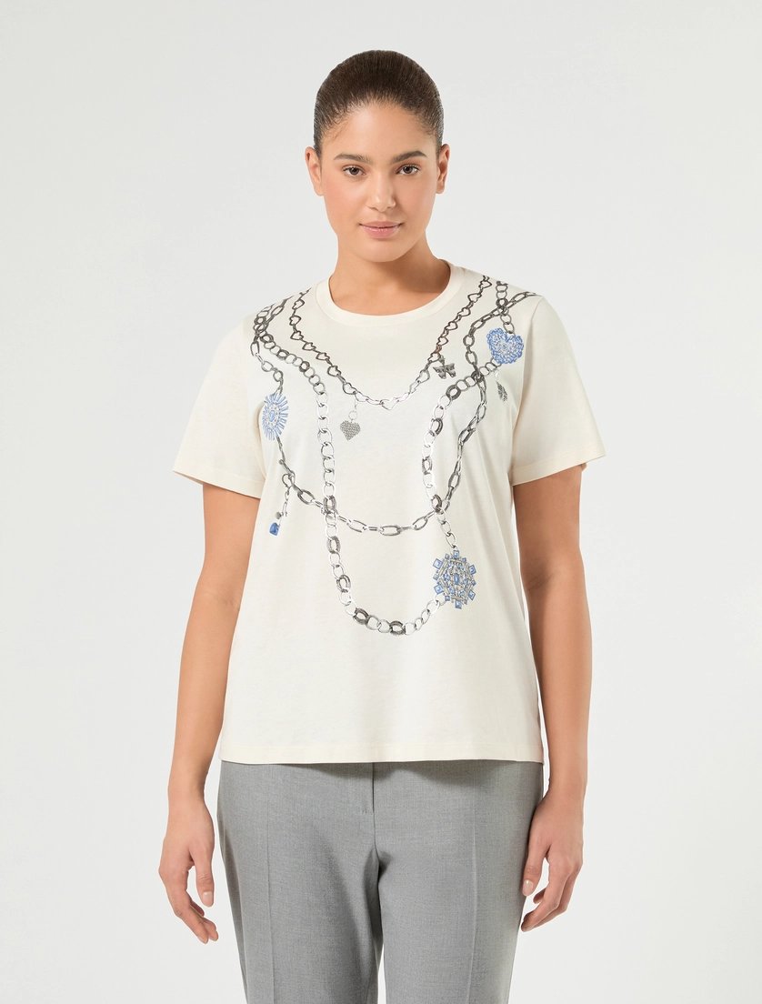 t-shirt con strass MRSFIESTA 013 MARINA SPORT 
