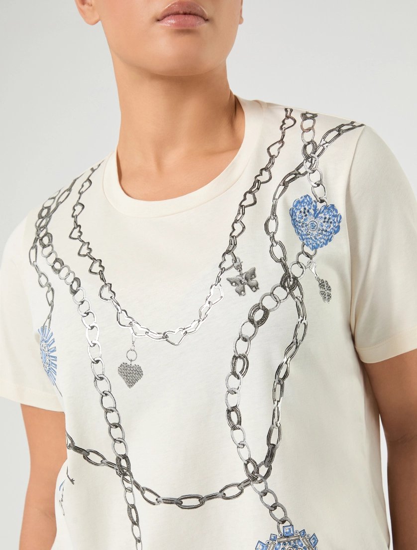 t-shirt con strass MRSFIESTA 013 MARINA SPORT 