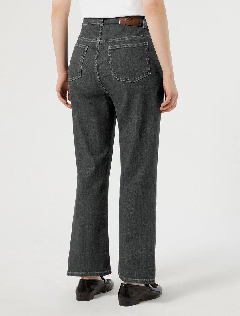 jeans cropped in denim MRSZONA 020 MARINA SPORT 