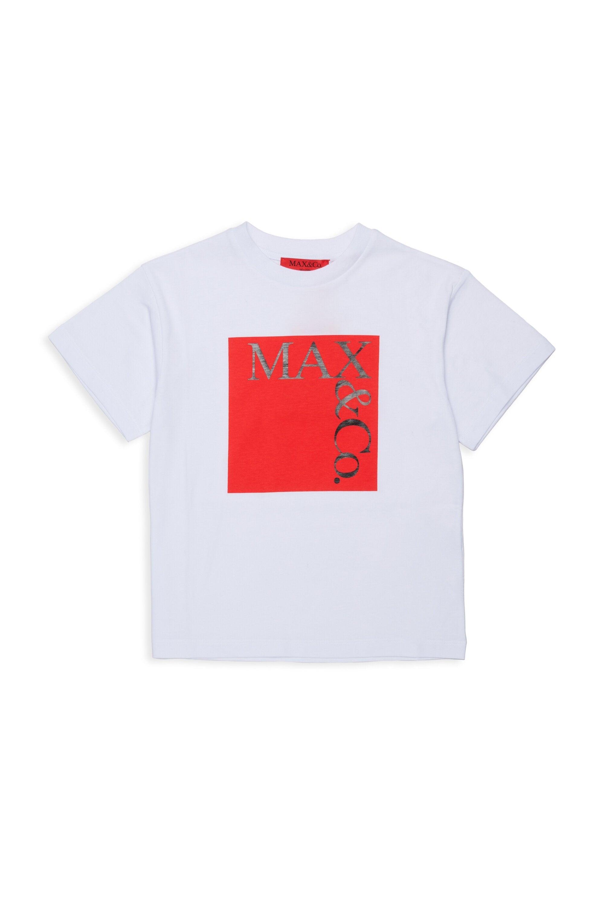 t-shirt con logo MX0005 MX057 MX10C MAX&CO. KID 