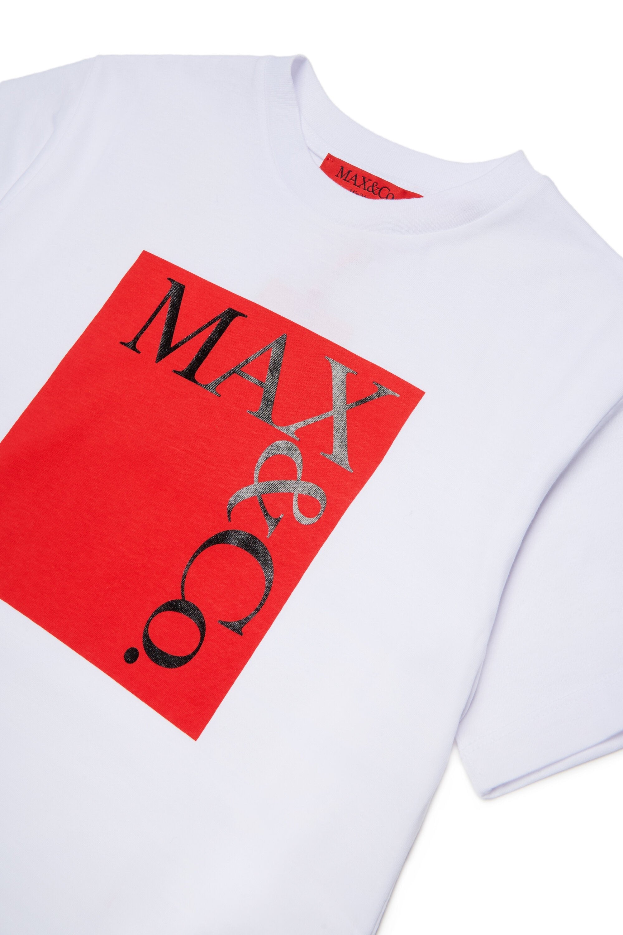 t-shirt con logo MX0005 MX057 MX10C MAX&CO. KID 