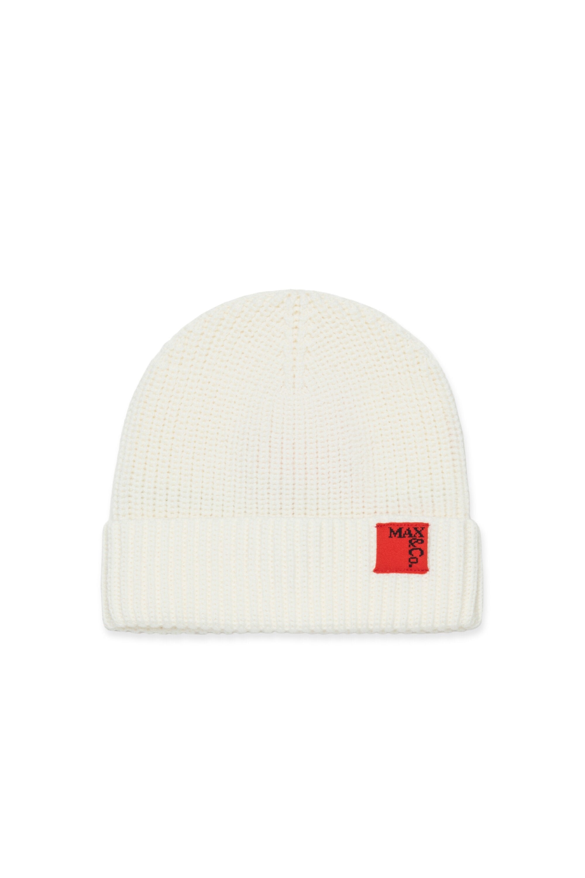 berretto in lana con patch MX0242 MX048 MX102 MAX&CO. KID 