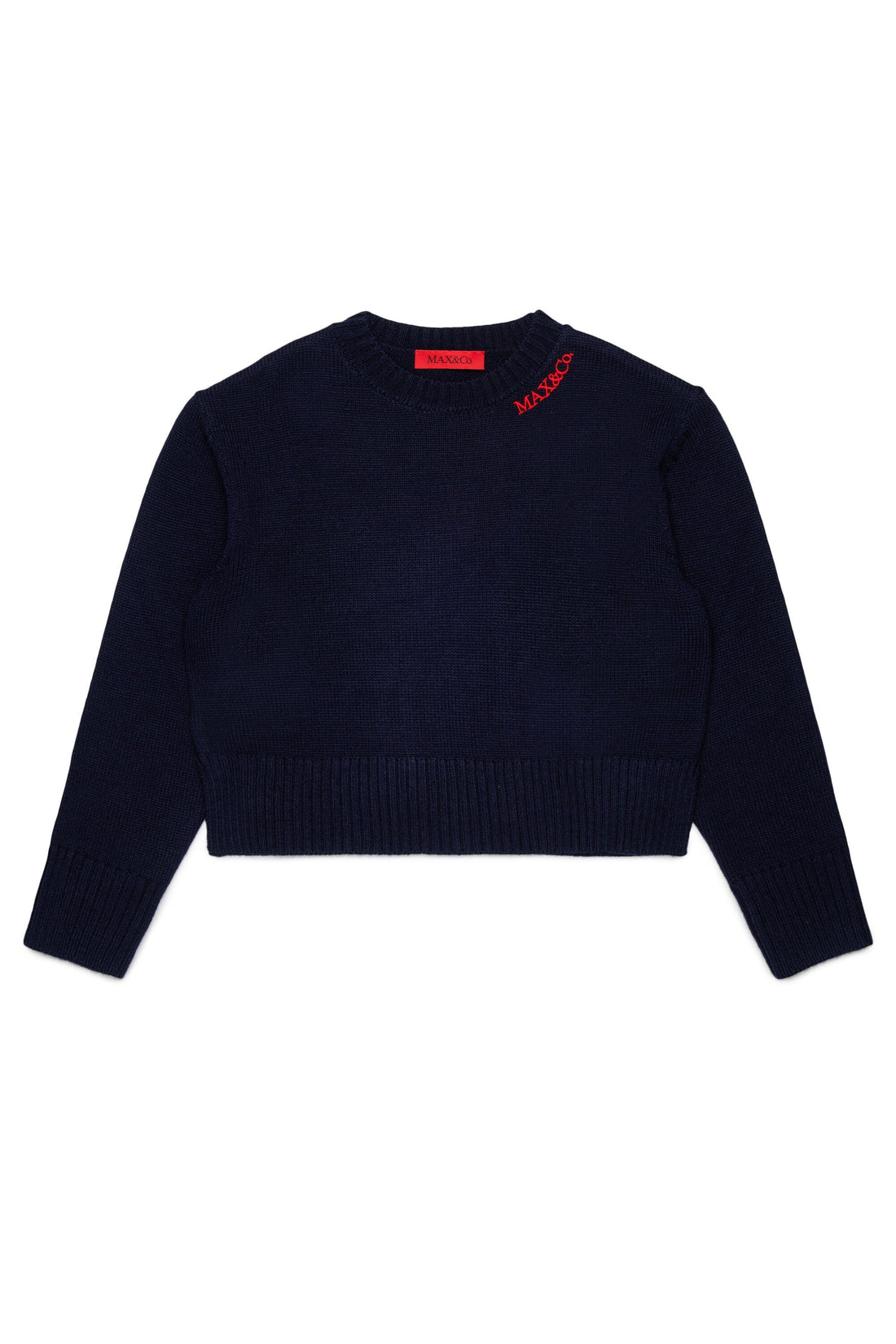 maglione con logo ricamato MX0251 MX043 MX853 MAX&CO. KID 