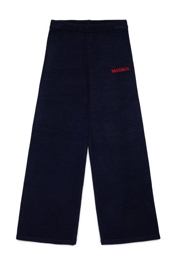 pantalone in maglia con logo MX0418 MX043 MX853 MAX&CO. KID 