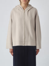 MAXMARA S giacca corta con cappuccio Beige